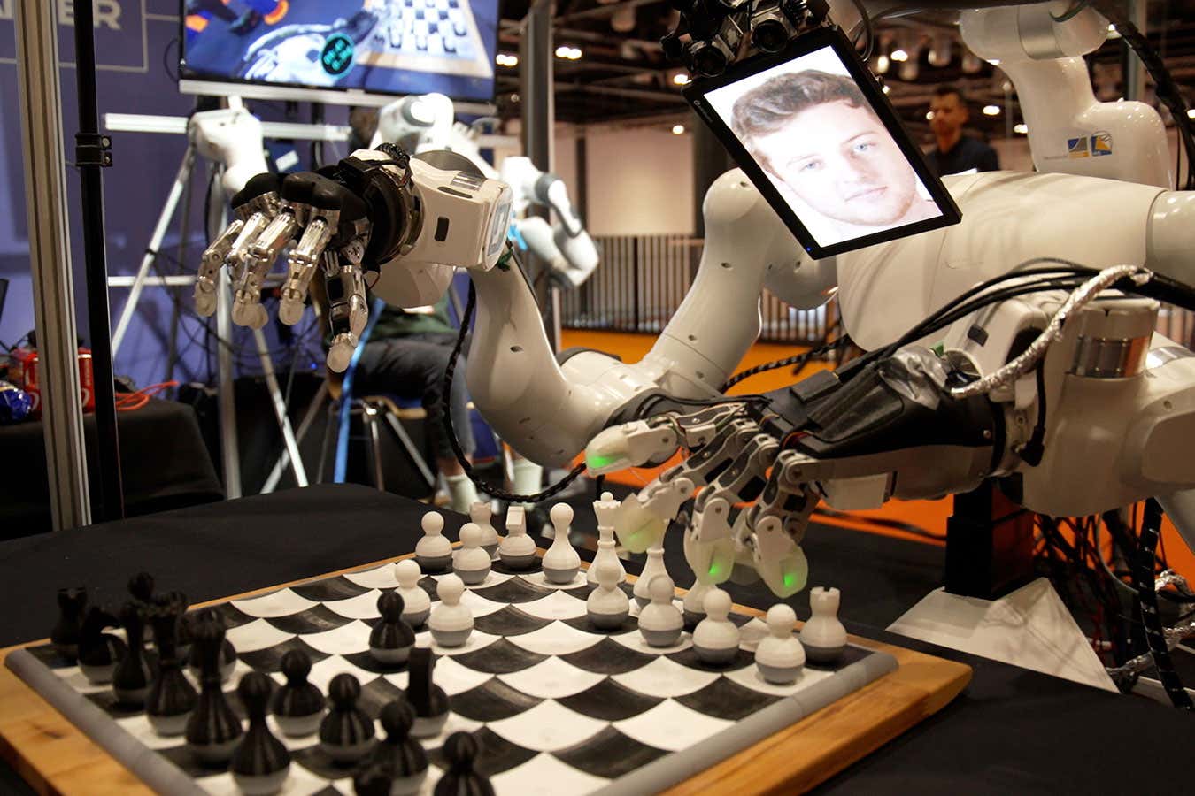 NimbRo avatar robot plays chess