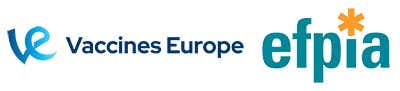 Vaccine Europe and efpia logo