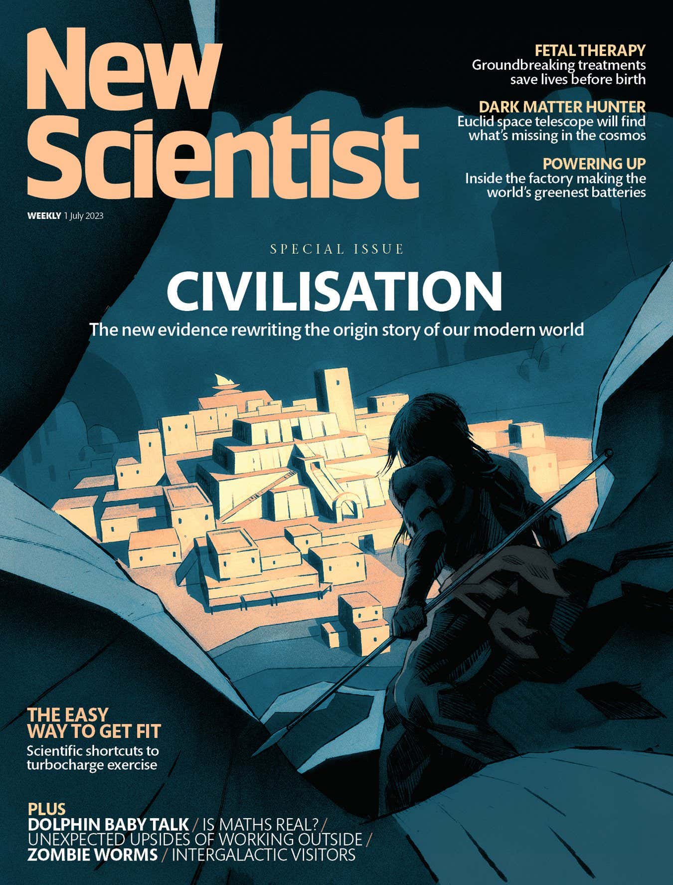 New Scientist issue 3445 cover