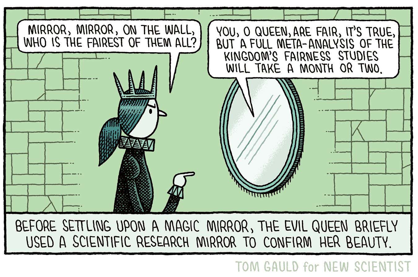 Tom Gauld on magic mirrors
