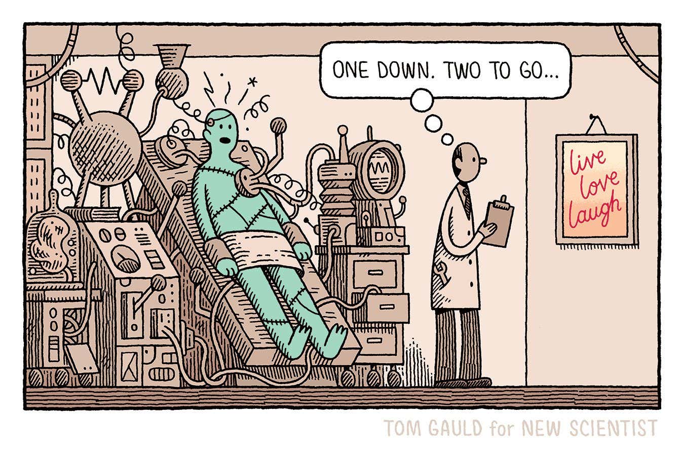 Tom Gauld on creating life