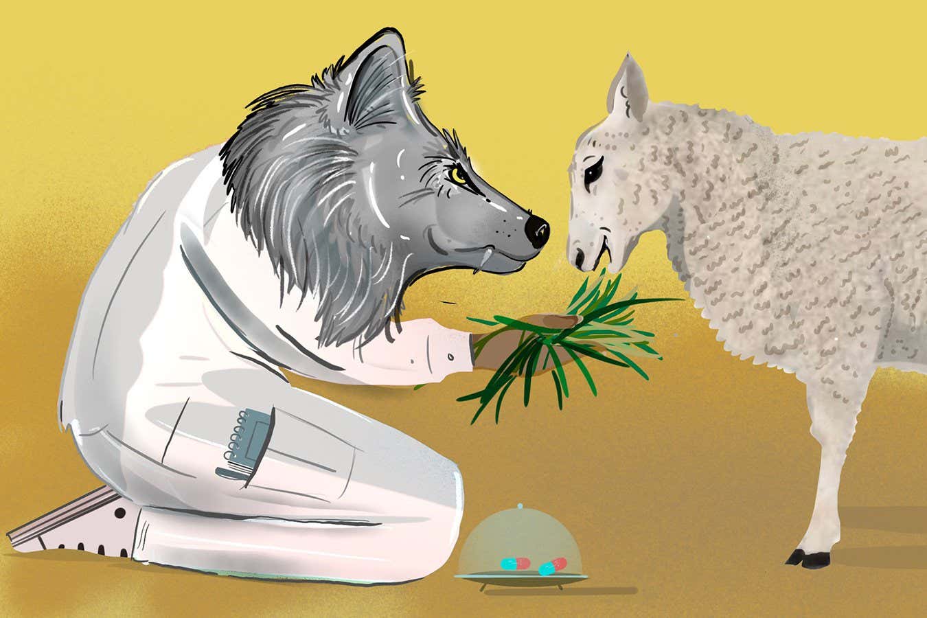 It can be hard to predict what will attract or scare a sheep