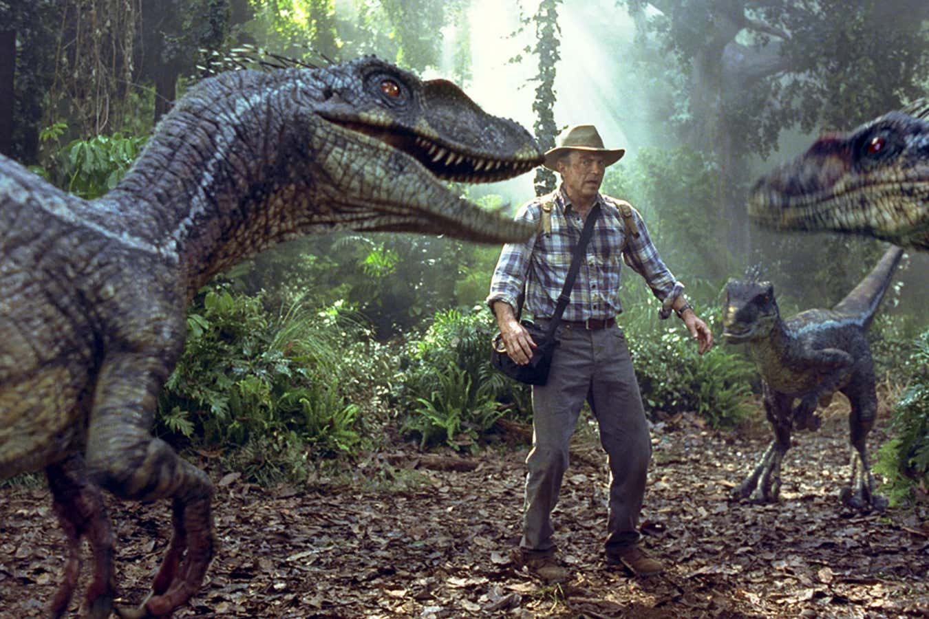 Sam Neill in Jurassic Park III.
