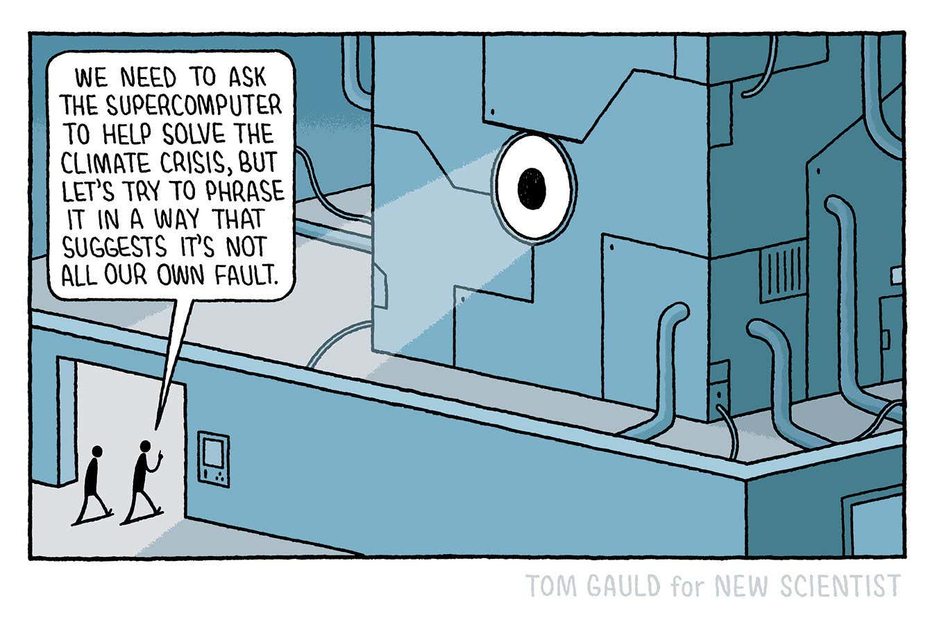 Tom Gauld on the best way to ask a supercomputer for help