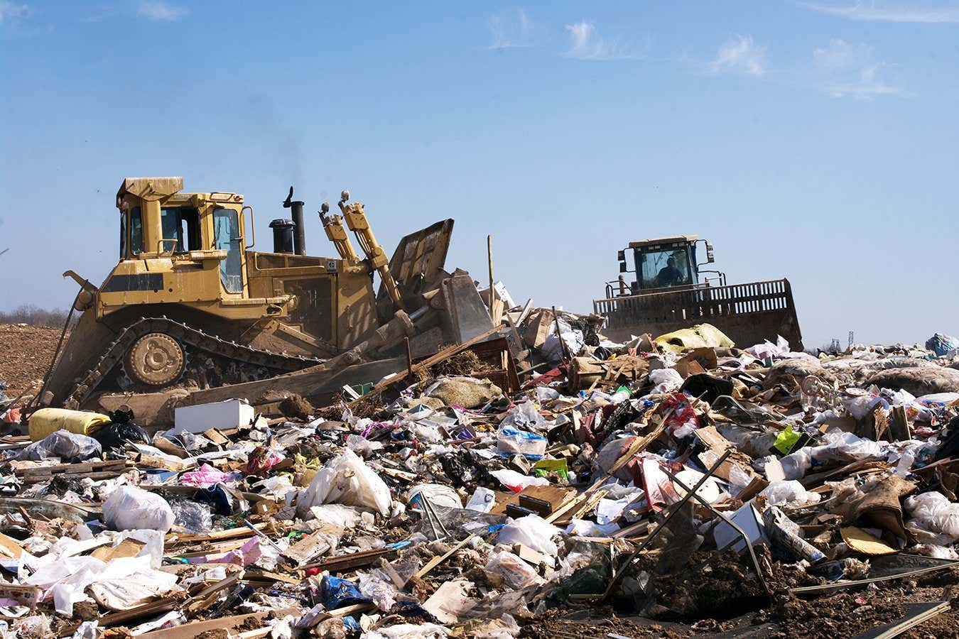 A landfill in the US