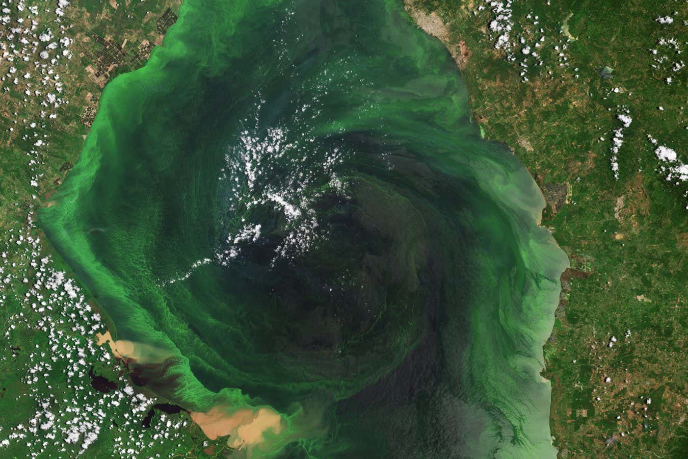 Earth from Space: Lake Maracaibo 03/11/2023 The Copernicus Sentinel-2 mission takes us over Venezuela?s Lake Maracaibo, the largest natural body of water in South America.