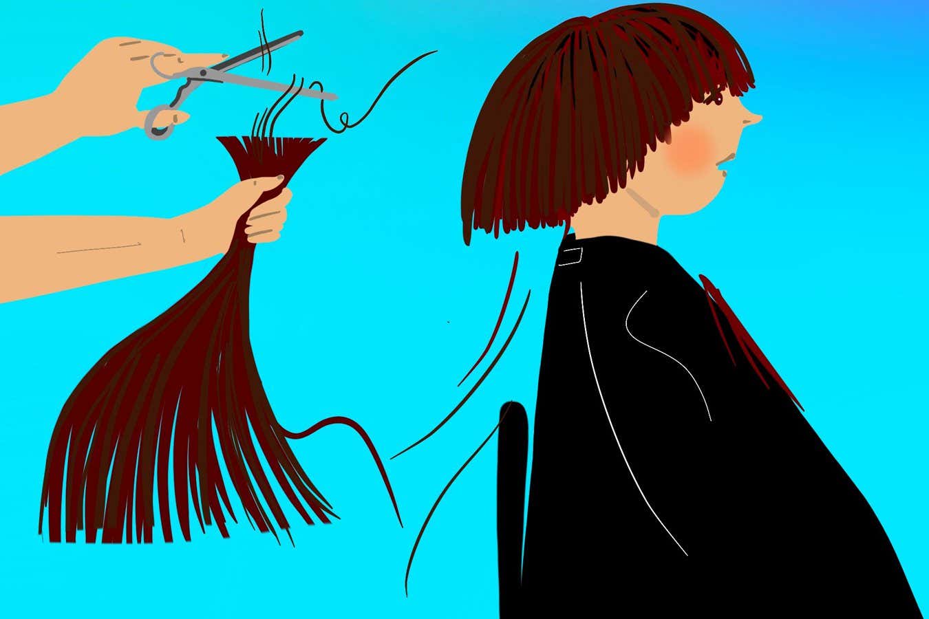 How much hair is the right amount to cut off? Depends who you ask