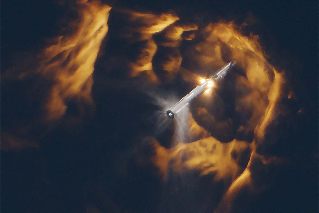 SpaceX Starship separation