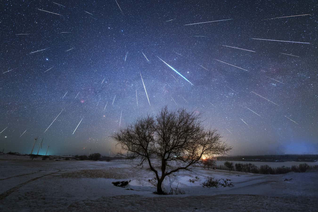 Geminid meteor shower