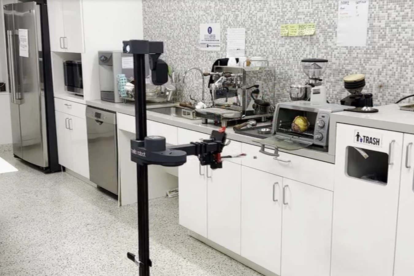 The robot Dobb-E in action