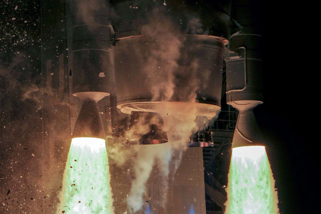 Alamy Live News. 2WB3HB1 A United Launch Alliance (ULA) Vulcan rocket launches at 2:18 AM on its maiden flight from Complex 41 at the Cape Canaveral Space Force Station, Florida on Monday, January 8, 2024. The primary payload onboard the new rocket is the Astrobotic Peregrine lunar lander, carrying multiple instruments for NASA to the moon. Photo by Joe Marino/UPI Credit: UPI/Alamy Live News This is an Alamy Live News image and may not be part of your current Alamy deal . If you are unsure, please contact our sales team to check.