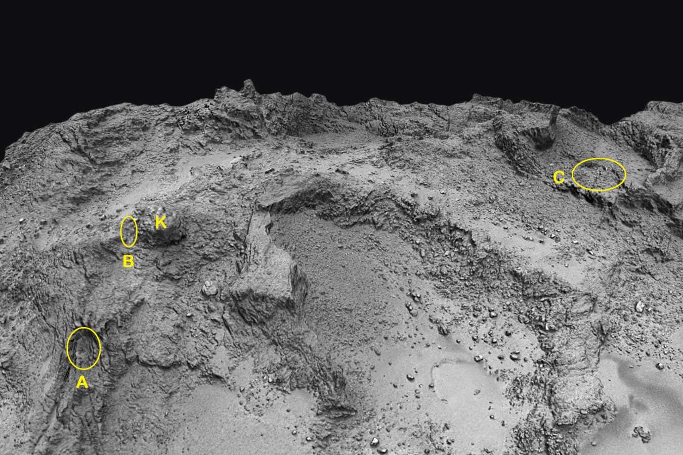Caves on comet 67P/Churyumov-Gerasimenko