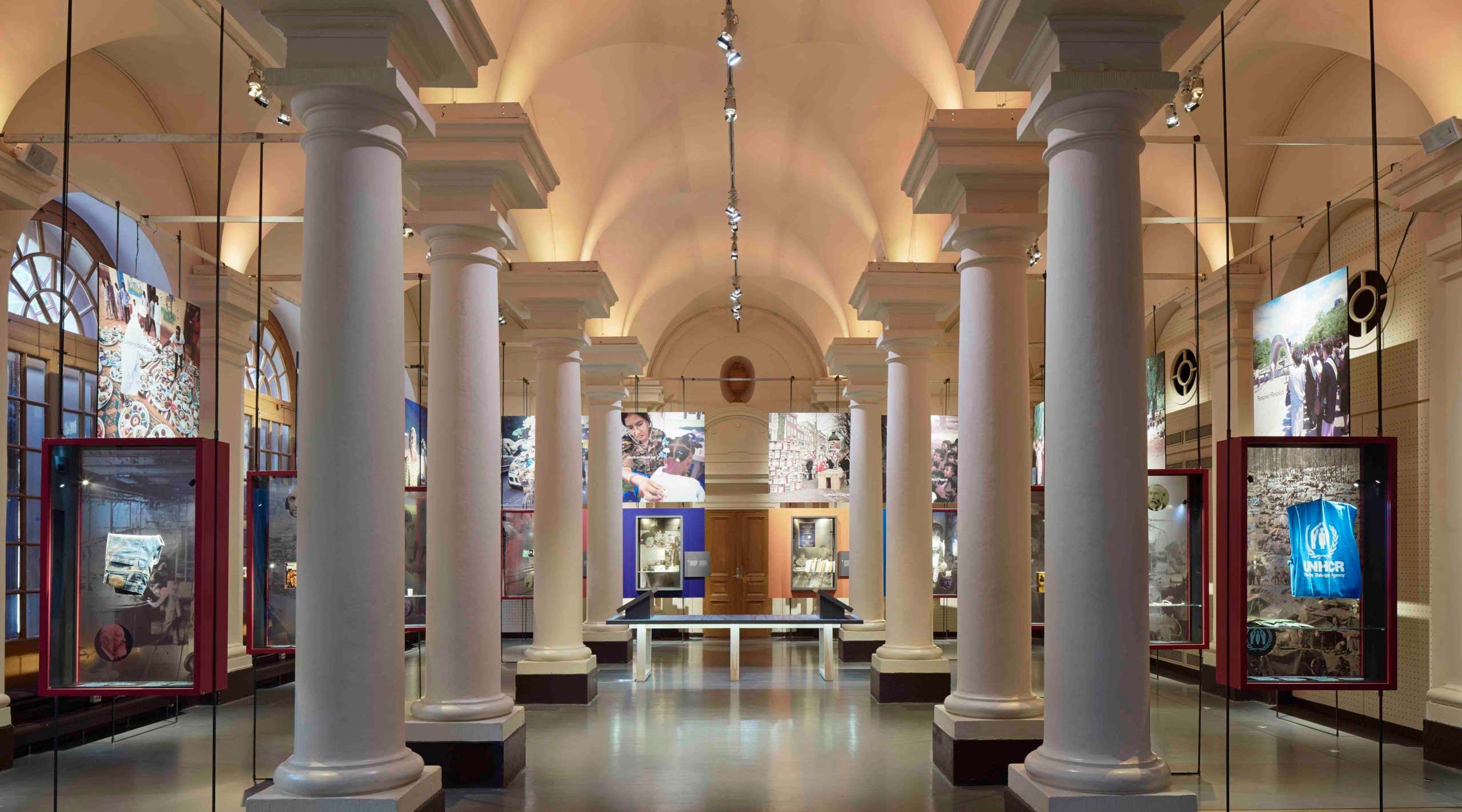 Nobel Museum interior, Stockholm, Sweden