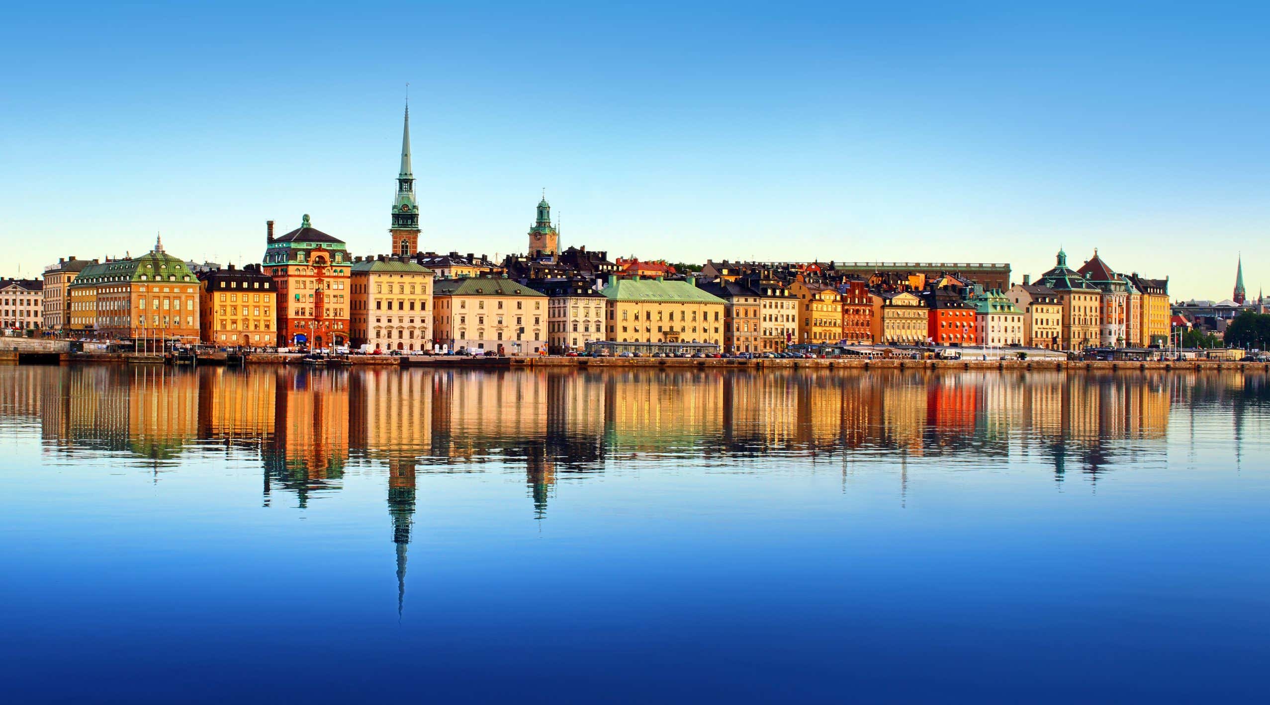 View of Stockholm from the water