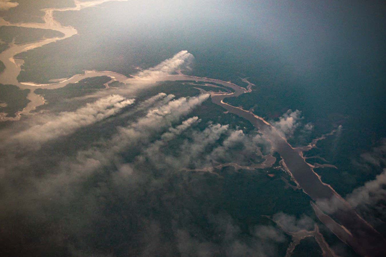 Forest fires in Amazon