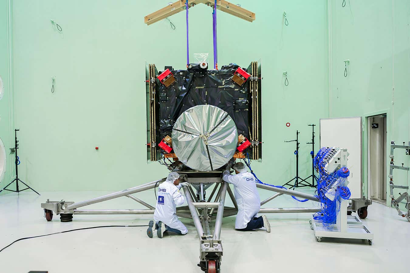 Hera, ESA's asteroid deflection spacecraft, undergoes testing ahead of launch