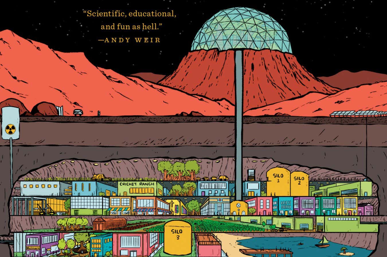 Kelly and Zach Weinersmith - A City on Mars book jacket