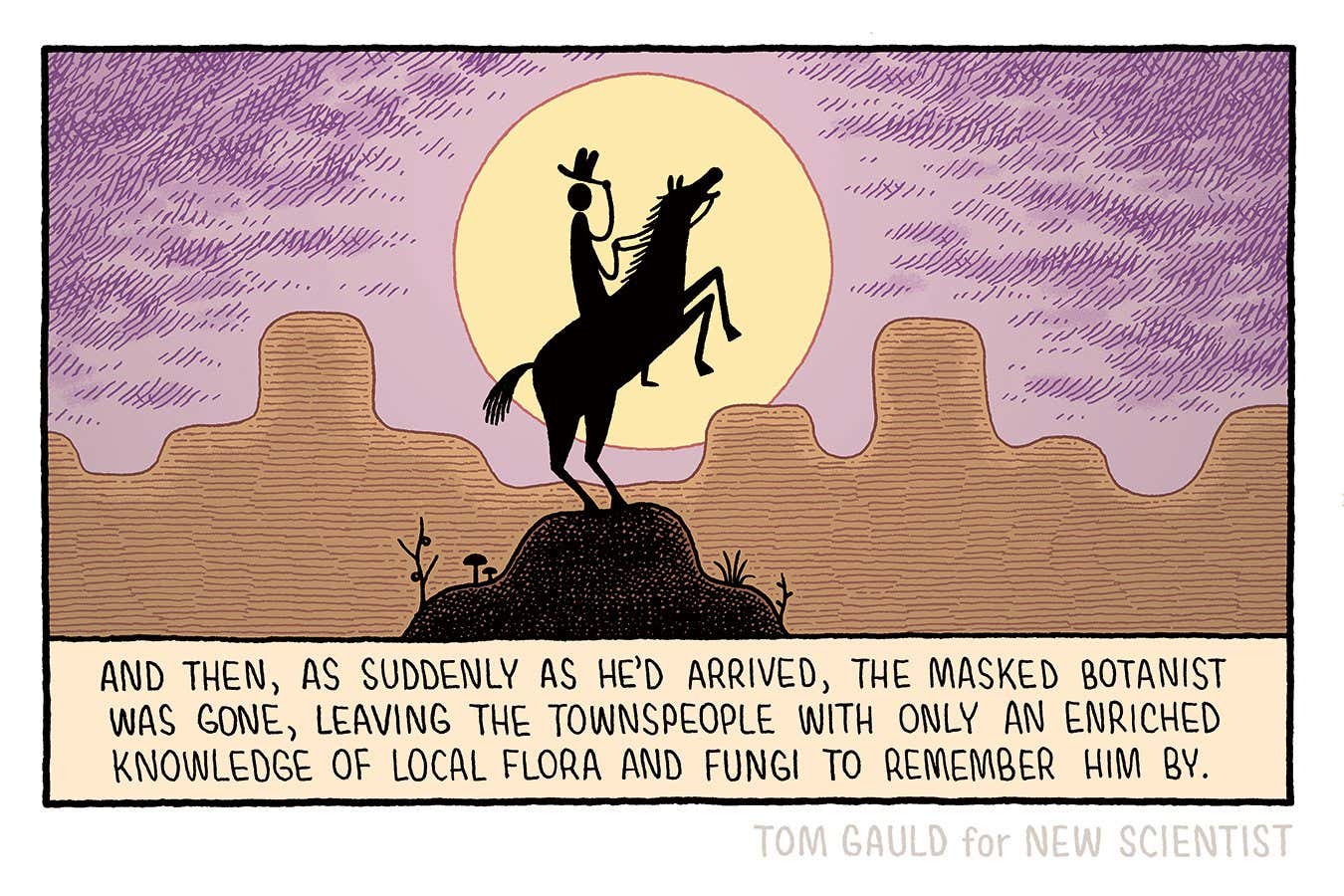Tom Gauld on the Masked Botanist