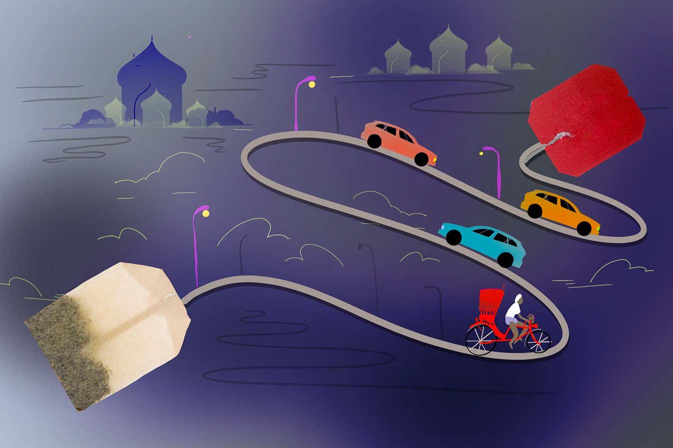 Scientists find a use for old tea bags - turn them into roads