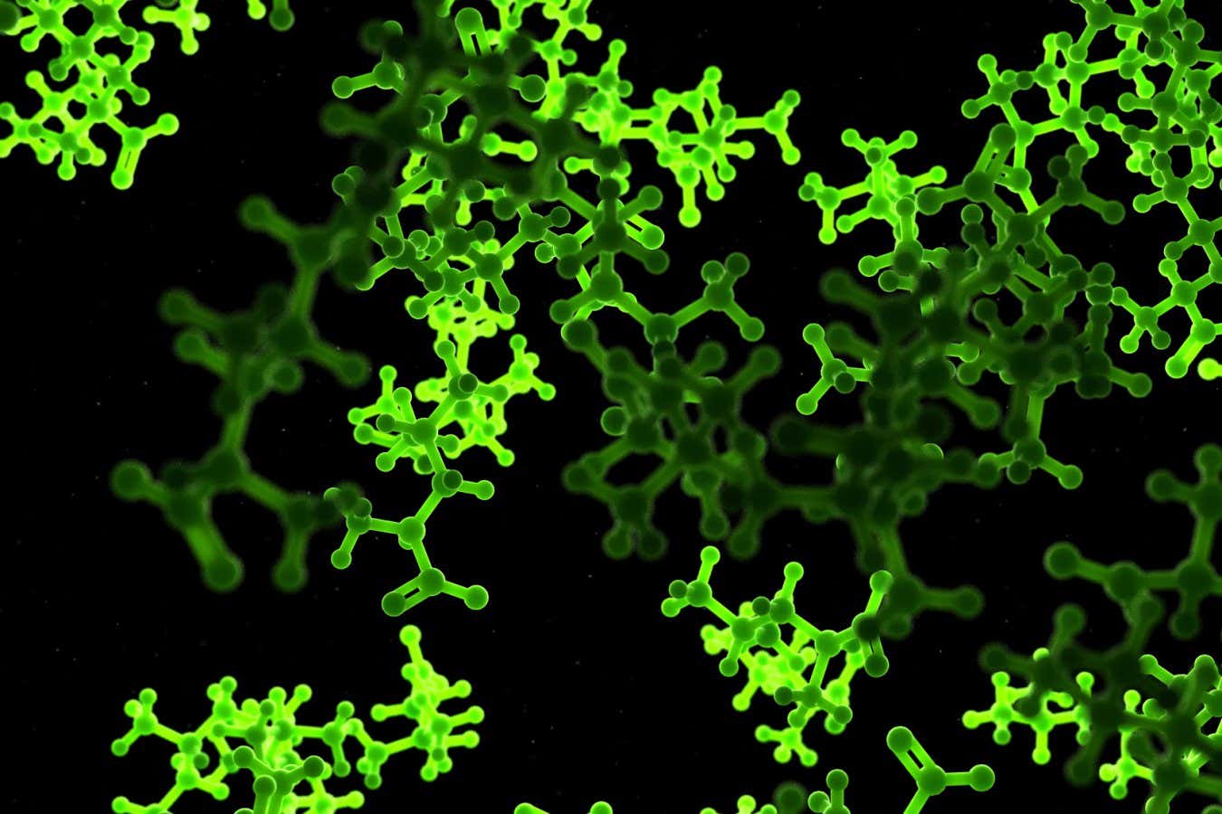 3d rendered medically accurate illustration of amino acids