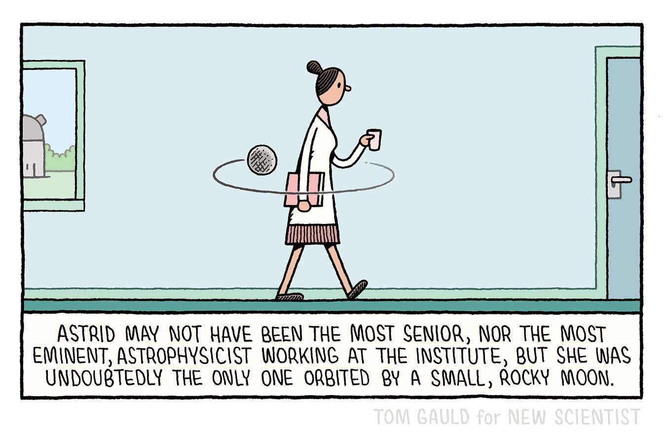 Tom Gauld on Astrid's claim to fame