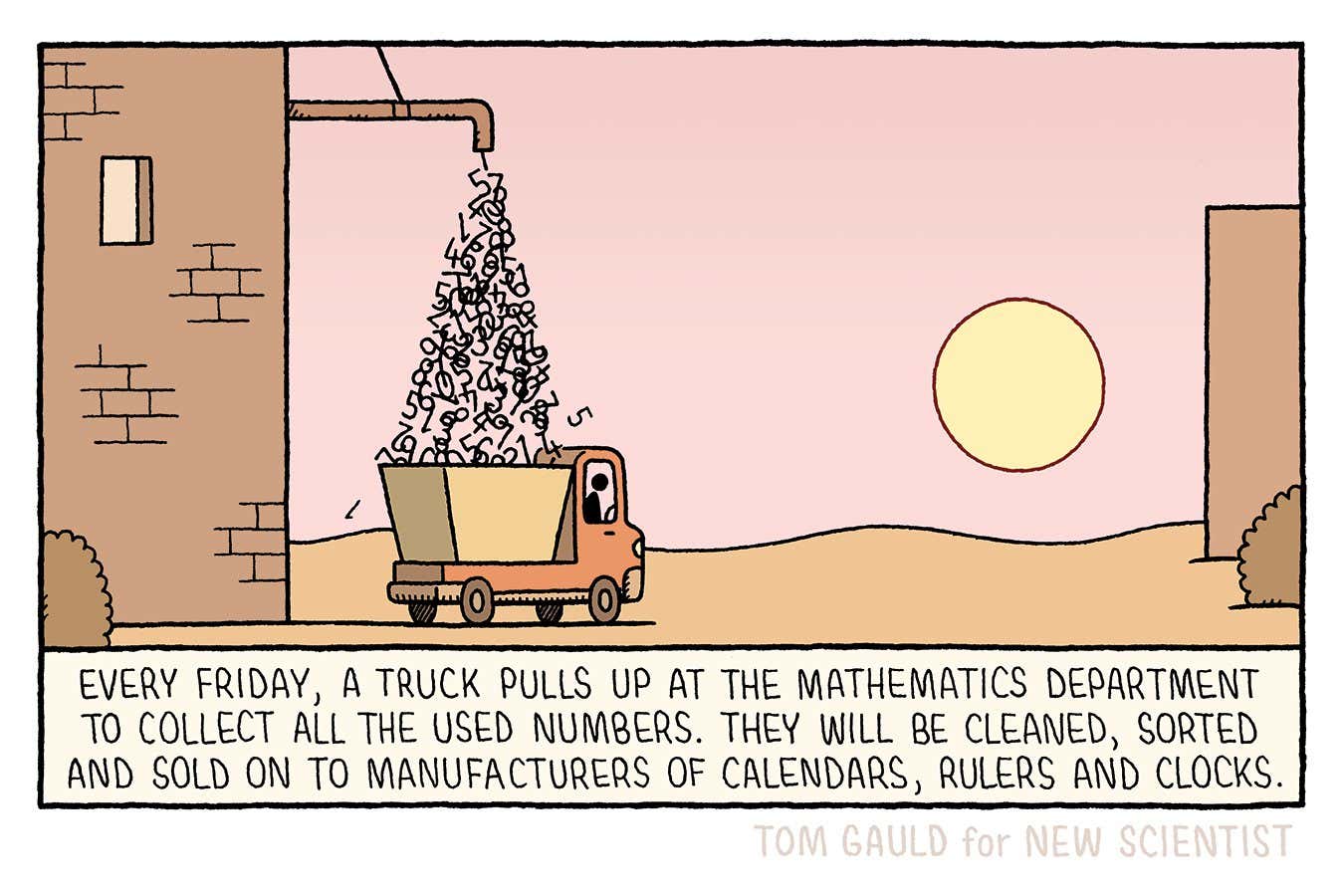 Tom Gauld on used numbers