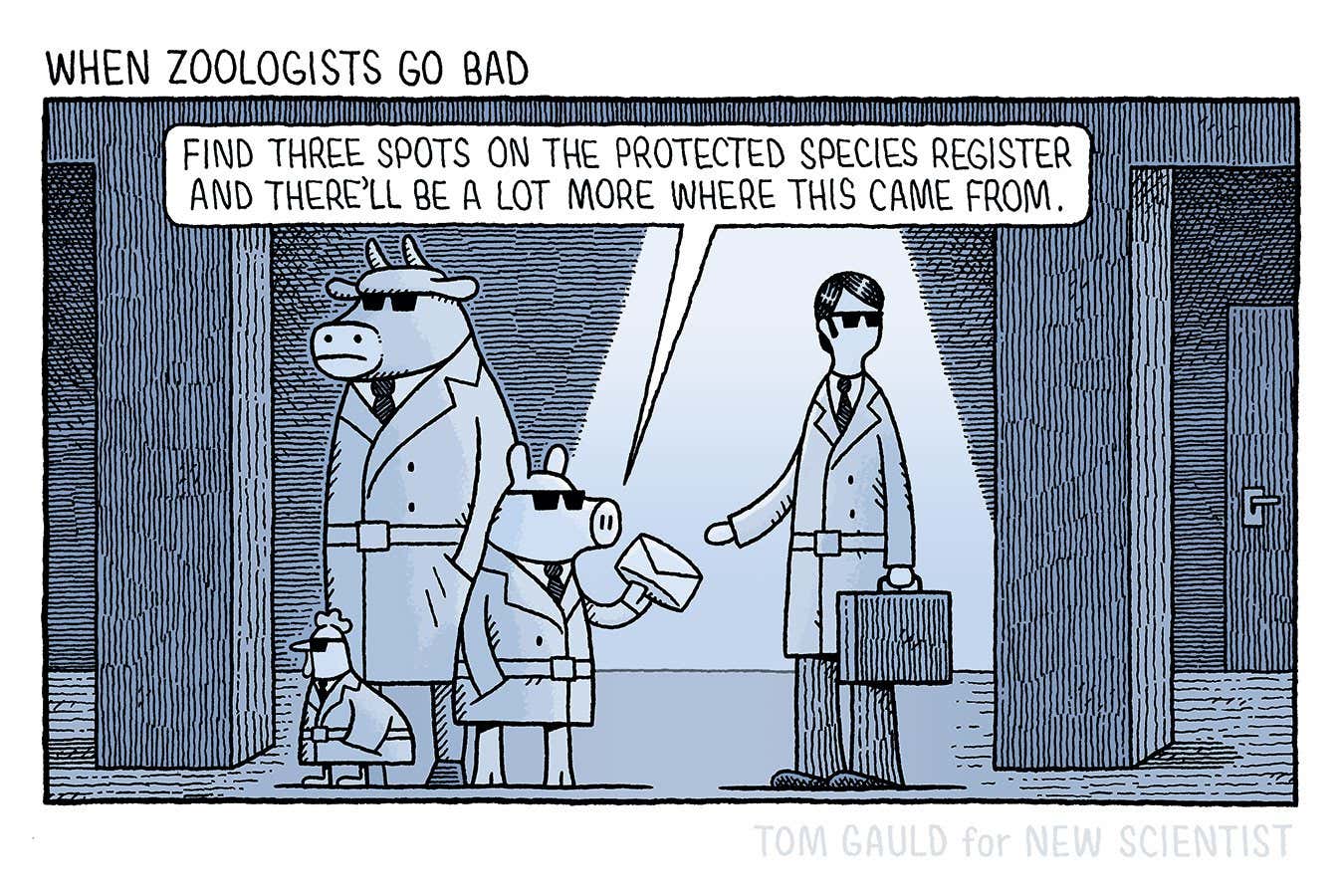 Tom Gauld: When zoologists go bad