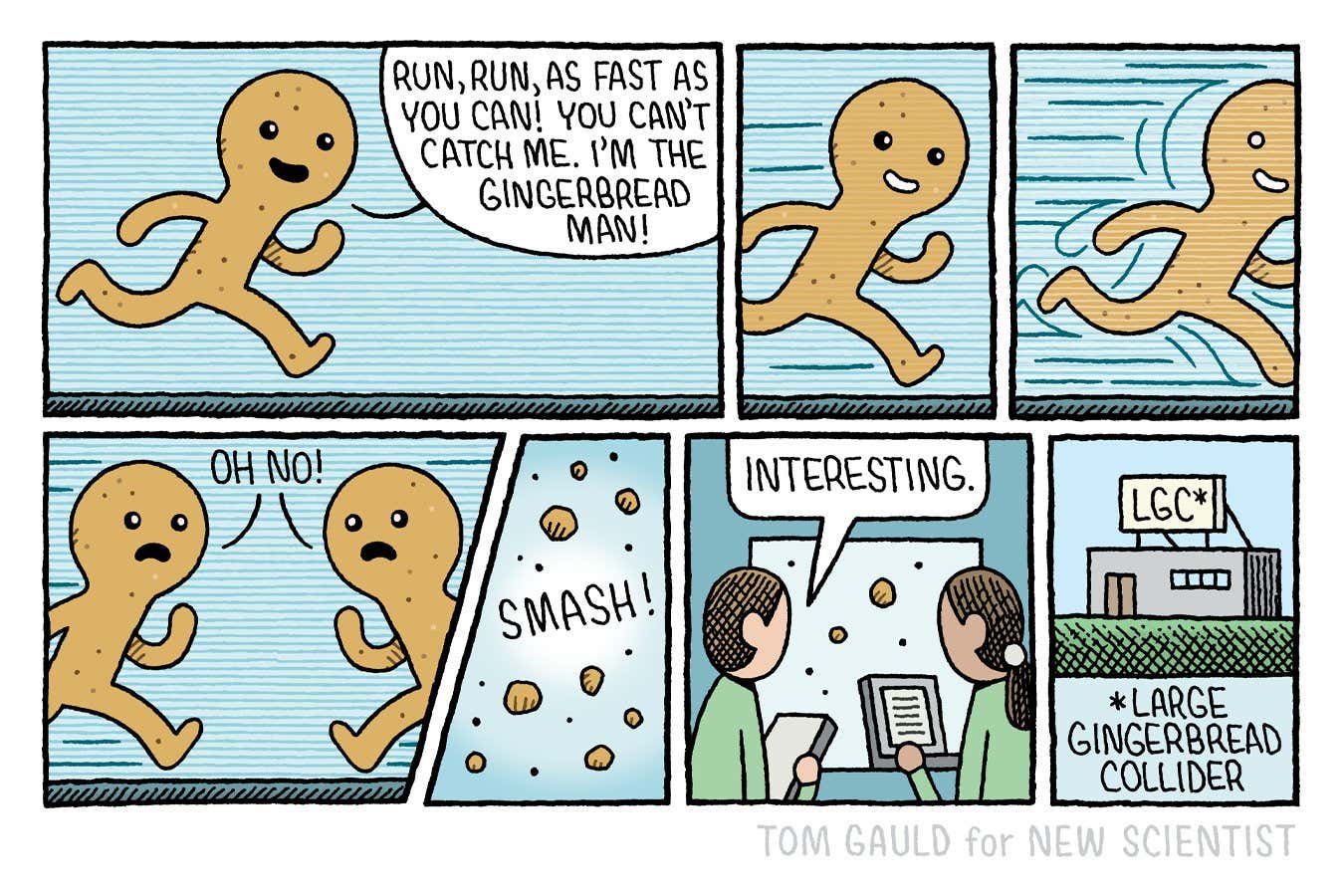 Tom Gauld on a new version of the Large Hadron Collider