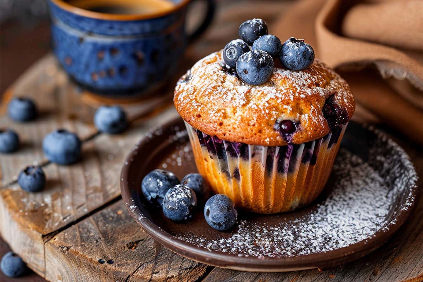 Blueberry muffin