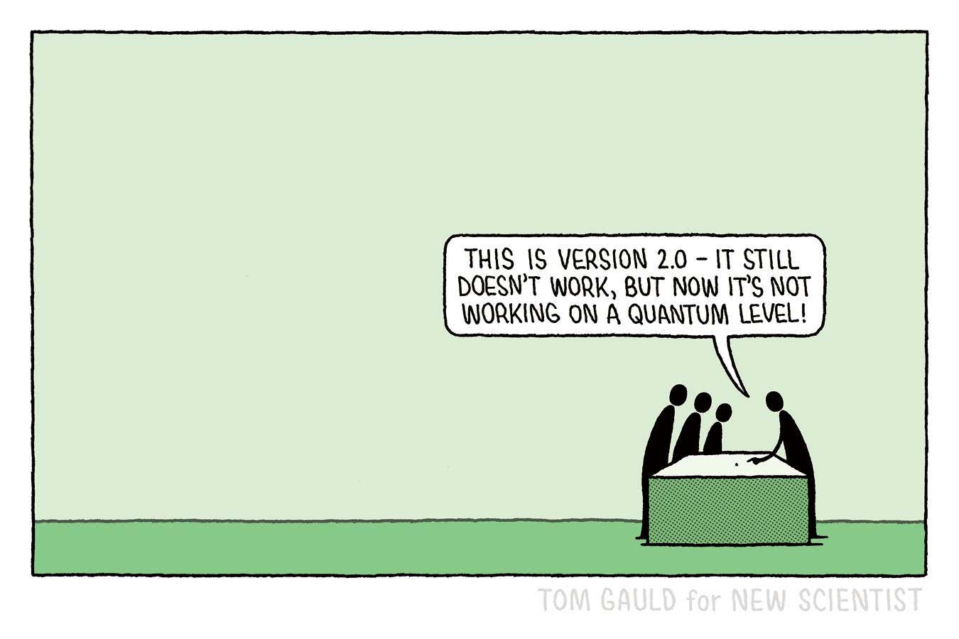 Tom Gauld on getting things to work - or not