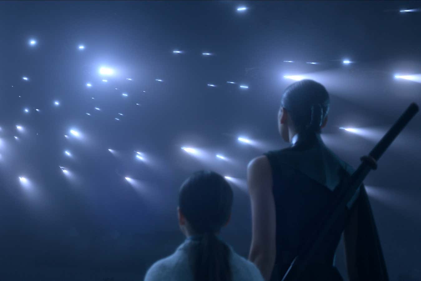 A scene from 3 Body Problem