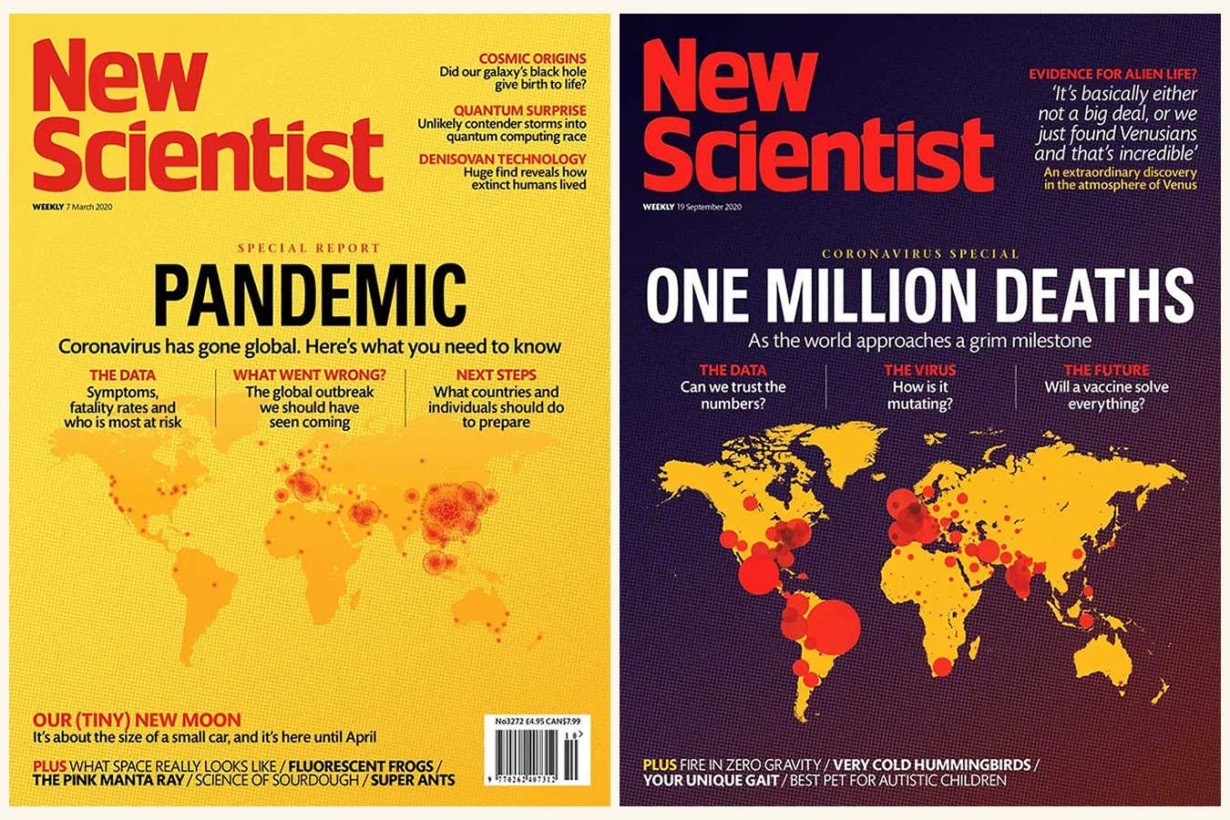 New Scientist. Science news and long reads from expert journalists, covering developments in science, technology, health and the environment on the website and the magazine.