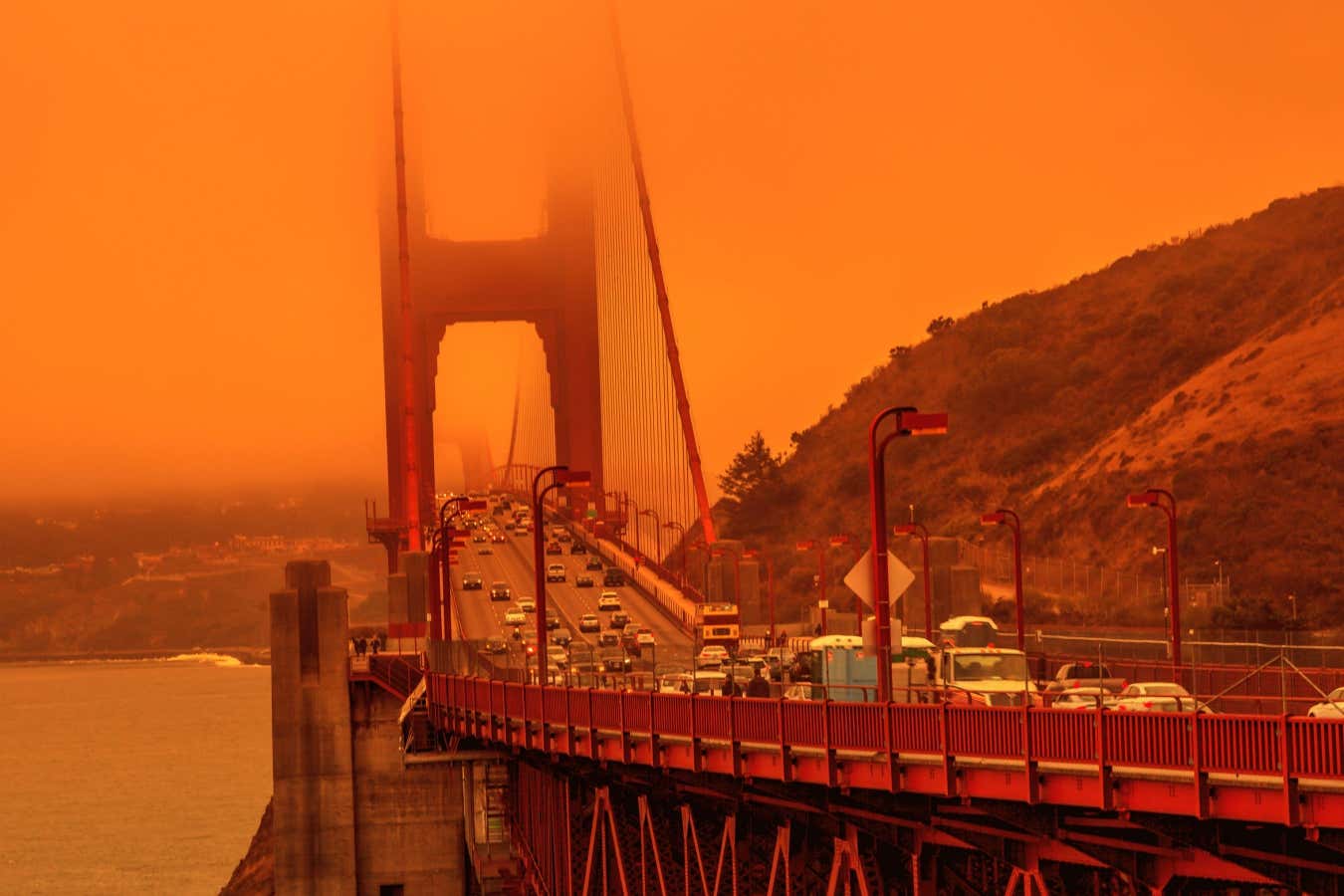 A forest fire threatens a California town in The Time of the Fire by Emma Kavanagh