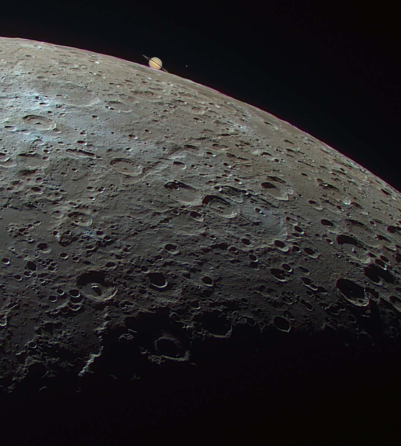 Saturday's occultation of Saturn, it was the last one until 2031! From Tarragona, Spain The star besides Saturn is 85 Aquarius (mag 6.7) C8 Edge HD & ASI178MC