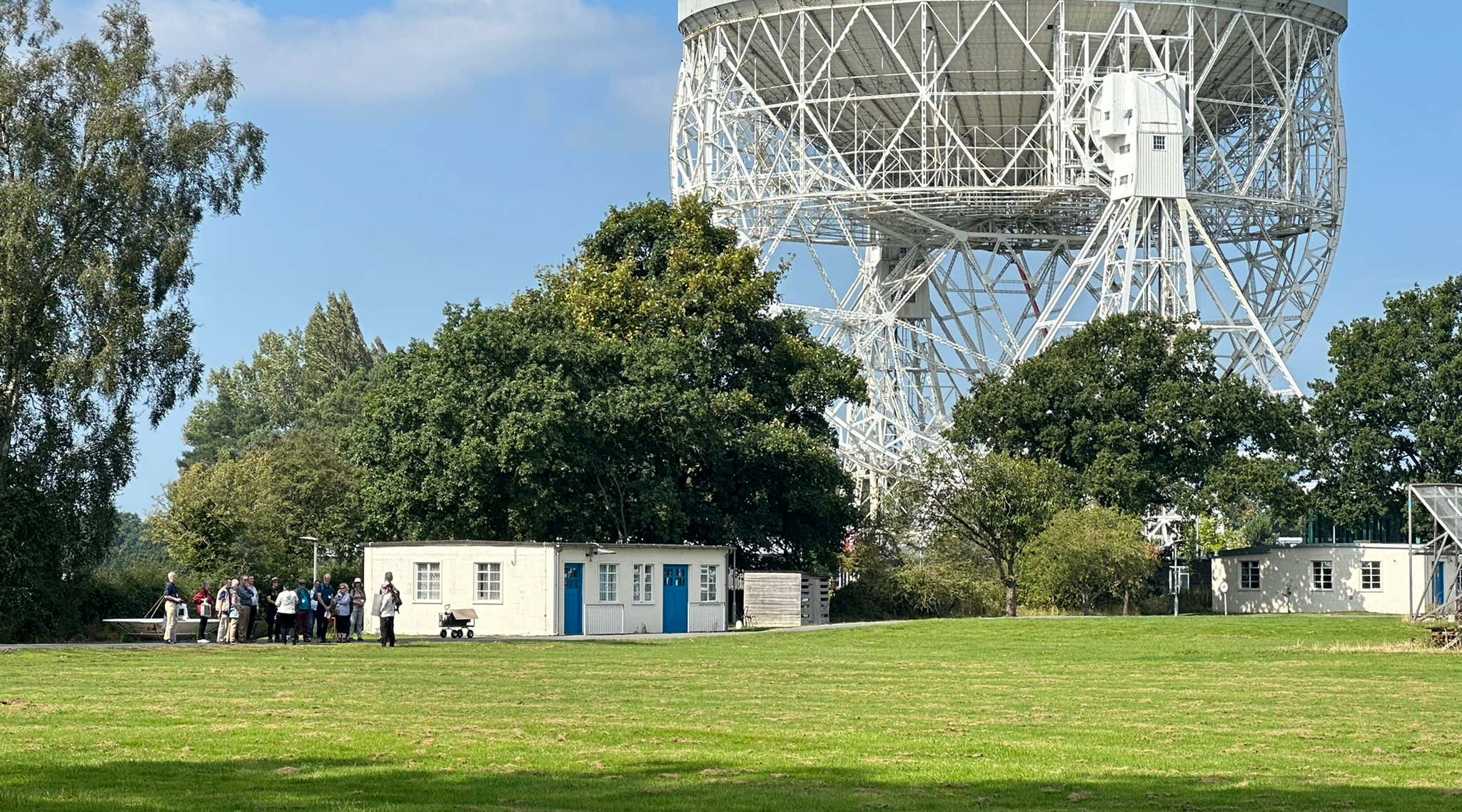 Jodrell Bank with Lovell telescope
