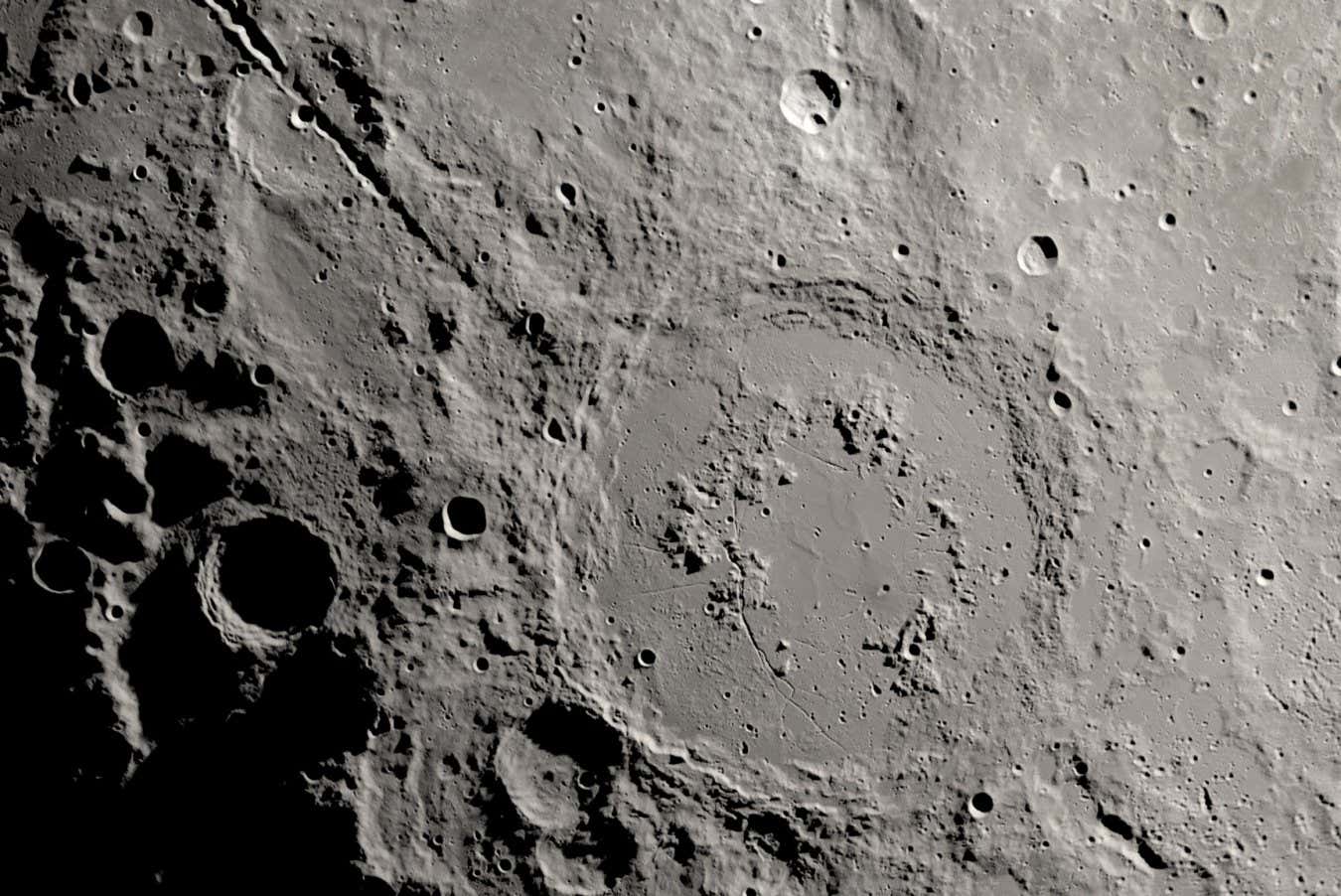 A view of the canyons from orbit